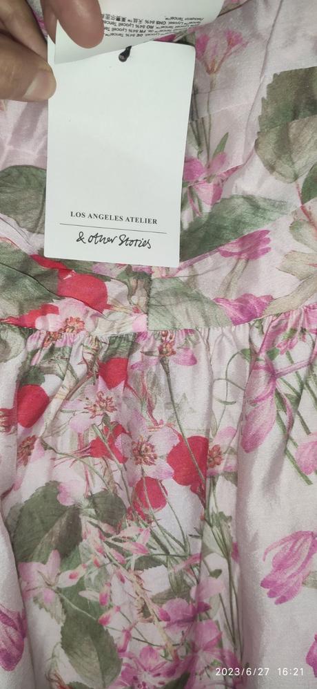 Šaty s vreckami - care label, 38