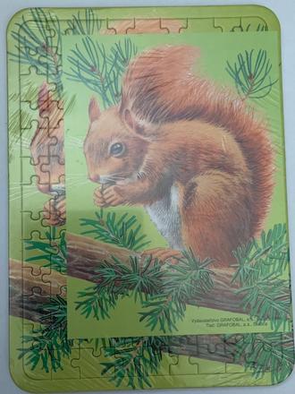 Puzzle veverička 117ks,