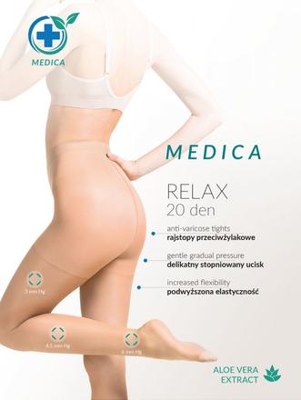 Pančuchové nohavice medica relax 20 den gabriella, l