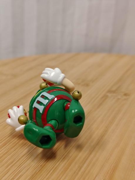 Zberateľská figúrka žltý elf vianočná edícia m&m's, 