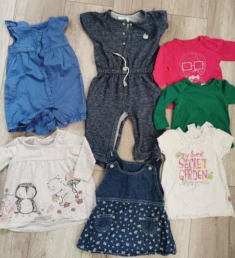 Dievčatko 6-9 mesiacov, 68–80