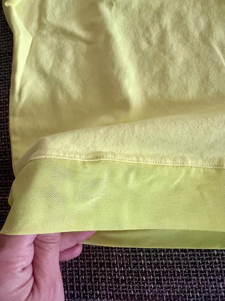 Žlté výrazne tričko crop, dkny, 9-10 rokov, dkny,140