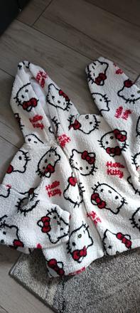 Teplá bundička hello kitty, h&m,164