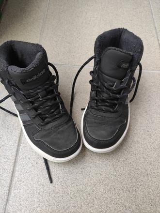 Chlapčenské vyssie poltopanky/botasky, c.31, vd 20, adidas,31