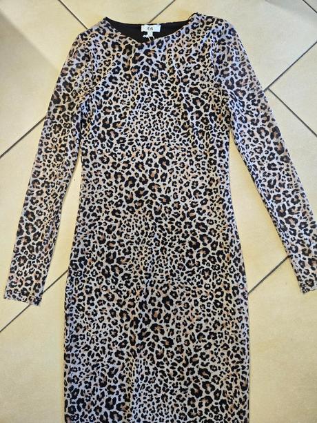 Šaty s potlačou veľ. s, c&a,s