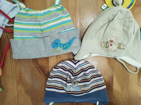 Čiapky 3 ks, veľ. 50 cm, 