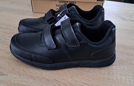 Čierne topanky na suchý zips, pepperts,37