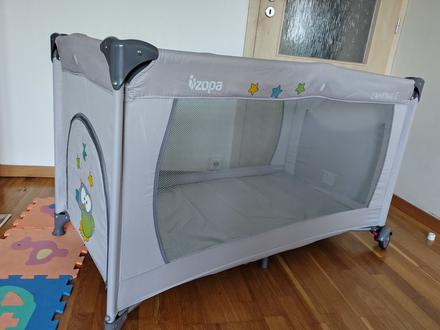 Cestovná postieľka zopa, šírka (cm): 60,dĺžka (cm): 120