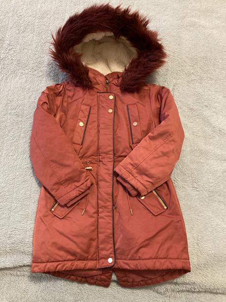 Nepremokavá zimná bunda/parka zn.next (veľ.116), next,116