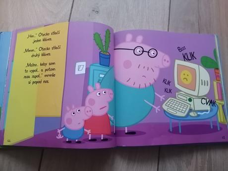Kniha príbehy o prasiatku peppe,