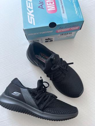 Skechers čierne tenisky vel.37, skechers,37