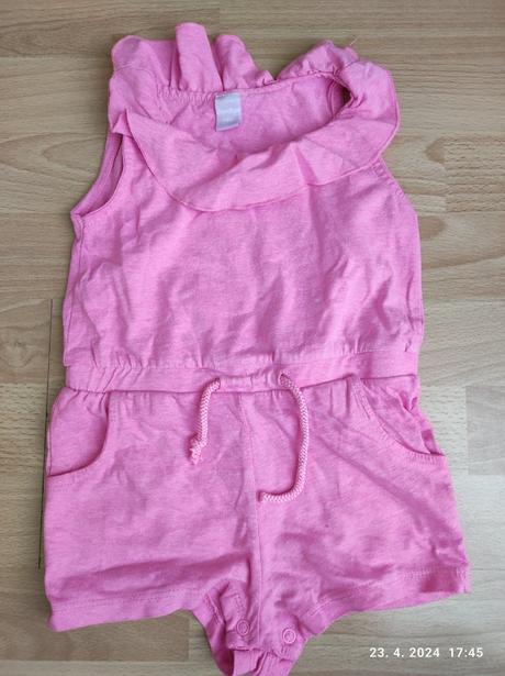 Letný overal pre dievčatko 92, dopodopo,92