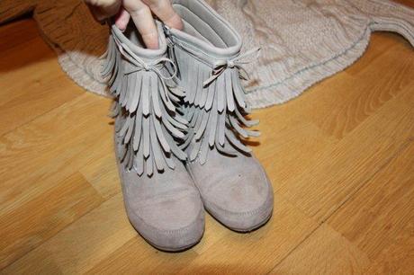 Čižmičky so strapčekmi, h&m,33