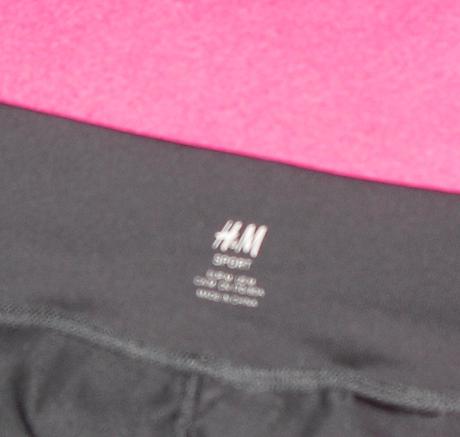 Hm sport fitness leginky, h&m,m