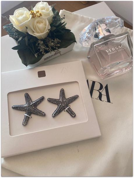 Náušnice hviezdica zn.zara, zara