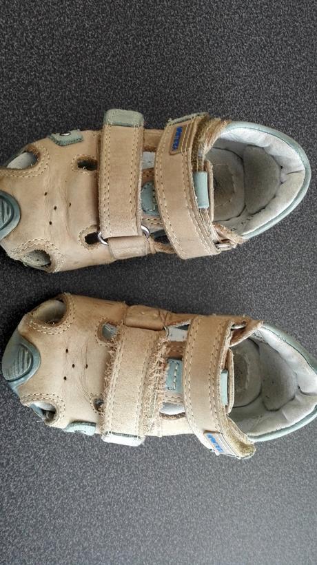 Chlapcenske sandalky kozene, protetika,21