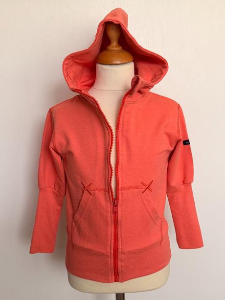 Moonkids detská mikina na zips s kapucňou, 98