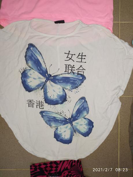 Krásne kvalitné tričká s krátkym rukávom,3e/ks, 158