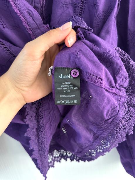 Čipkovaná blúzka, s