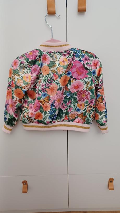 Kvietkovana bunda, h&m,98