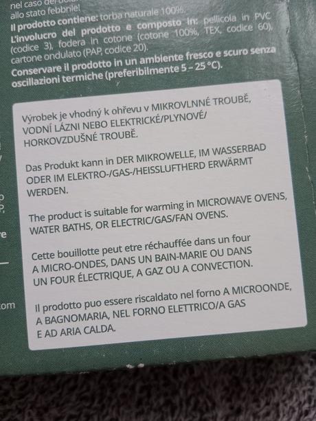 Ľadvinový rašelinový vankúšik, 