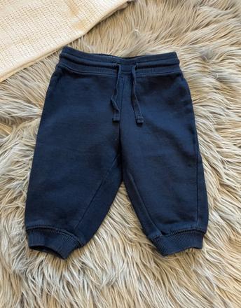 Chlapčenské tepláky tmavomodré h&m (62), h&m,62