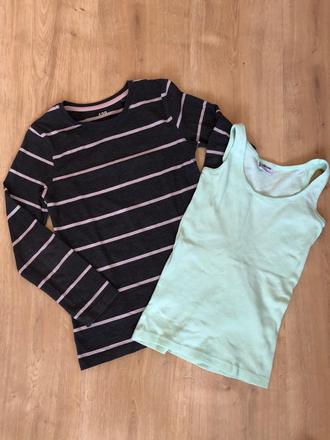 Tričko+tielko, takko,128