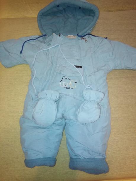 Overal na zimu nepremokavý aj s capačkami len neod, 68