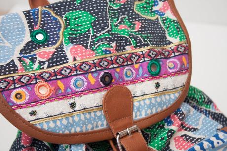 Dámsky ruksak v boho štýle, bonprix