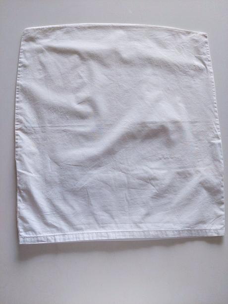 Biela obliecka ikea manviva, 