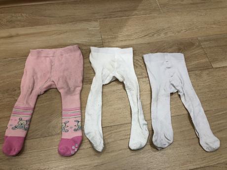 3x dievčenské pančuchy 56-62(68), 56