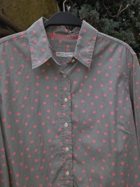 Košeľa  s bodkami, xl