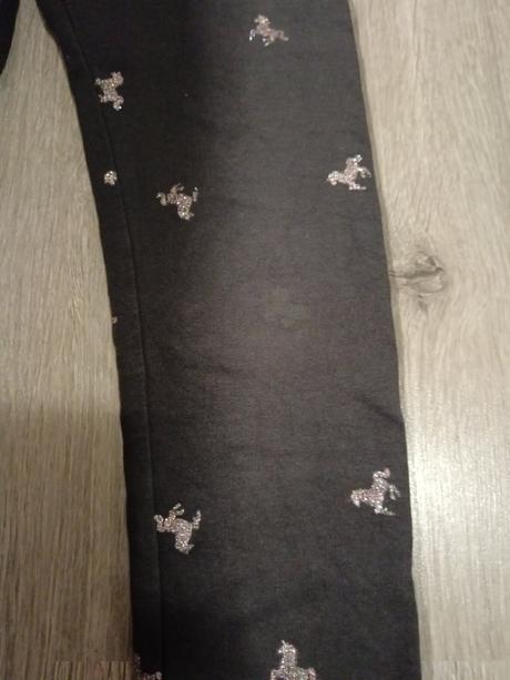 Zateplené legíny, h&m,128