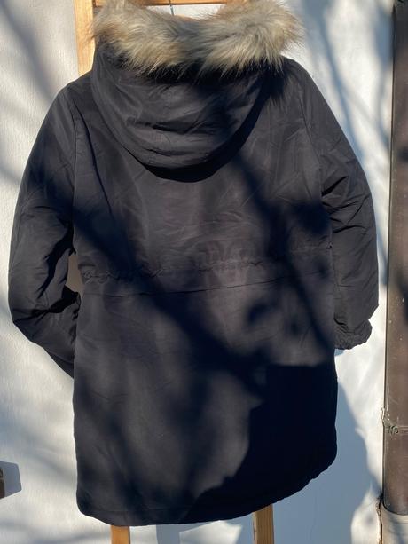 Tehotenská bunda parka mamalicious, s