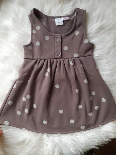 Hrubé šaty, zara,104