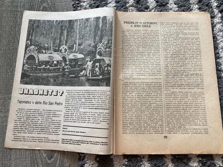 Dobrodružné romány 70te roky 3ks, 