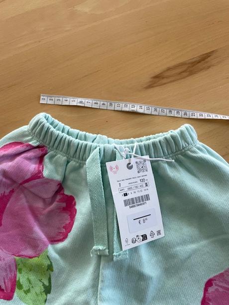 Zara sortky nove 122/7 rokov, zara,122