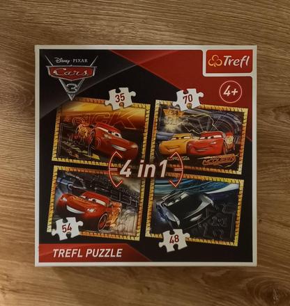 Puzzle cars 4 v 1,