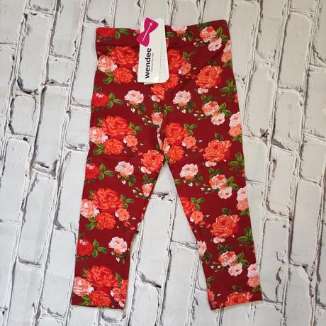 Kvietkované legíny, wenice,98 / 104 / 110 / 116 / 122