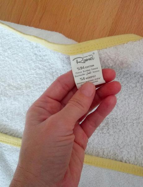 Osuška s kapucňou pre bábätká, 