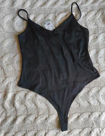 H&m elastické vyšívané body l, h&m,l