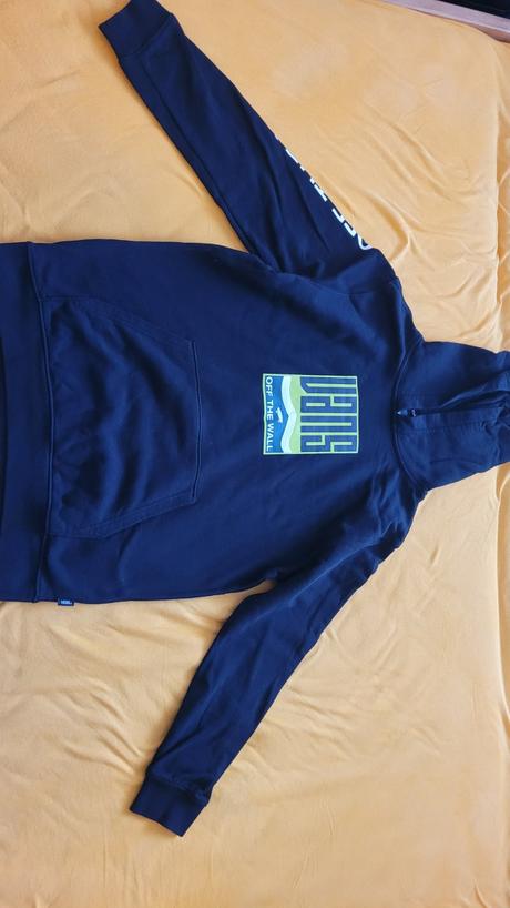 Cierna mikina vans  158, 158