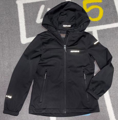 Softshelová bunda icepeak v.128 top stav, 128