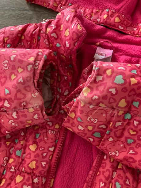 Zimna vetrovka na donosenie, hello kitty,116