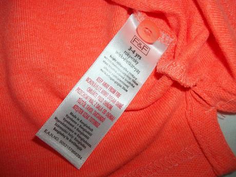 Tričko - f&f - 3-4 roky (104), f&f,104