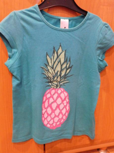 Tričko s ananásom, palomino,128