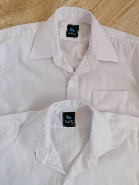 2x chplapč. košeľa, 134, 134