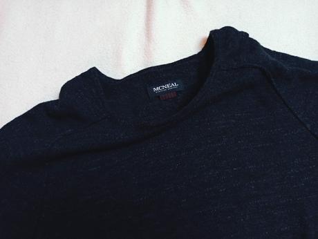 Mcneal dlhší pulóver , podiel vlny, s