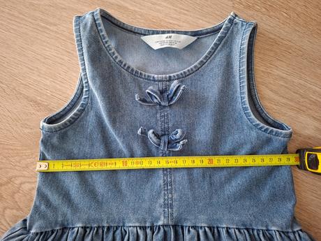 Riflove šaty h&m, h&m,110
