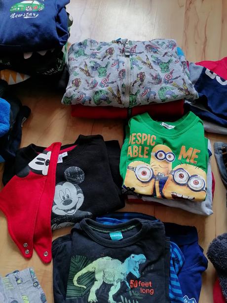 Balík oblečenia - 98,98/104,104 niečo aj 110, 104–116